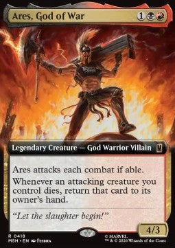 Ares, God of War - Marvel Super Heroes: Extras (Rare) [XMSH-418]