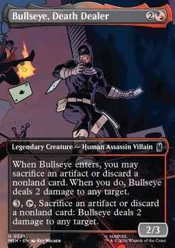 Bullseye, Death Dealer - Marvel Super Heroes: Extras (Uncommon) [XMSH-325]