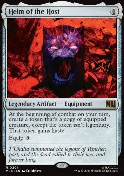 Helm of the Host - Commander: Marvel Super Heroes (Rare) [MSC-200]