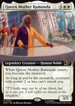 Queen Mother Ramonda - Commander: Marvel Super Heroes: Extras (Rare) [XMSC-320]
