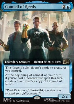 Council of Reeds - Commander: Marvel Super Heroes: Extras (Rare) [XMSC-327]