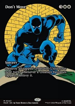 Don't Move - Marvel Source Material Cards (Mythic) [MAR-43]