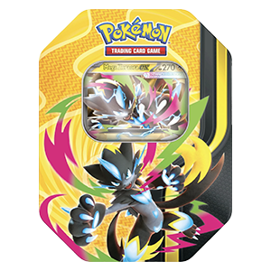 Mega Forces Tins: Mega Zeraora ex Tin - Mega Evolution Products