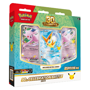 30th Celebration: Espeon ex Battle Deck - 30th Celebration