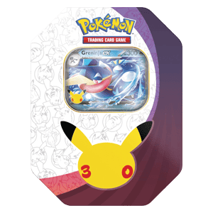 30th Celebration Greninja ex Tin - 30th Celebration
