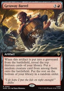 Getaway Barrel - The Hobbit: Extras (Rare) [XHOB-303]