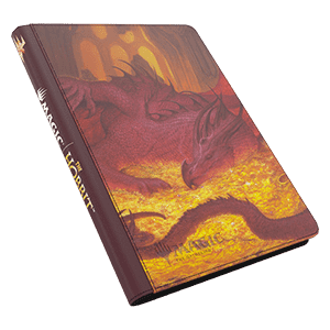 The Hobbit: "Smaug the Magnificent / Mox Amber" Zip-Up 9-Pocket Binder - The Hobbit