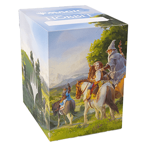 The Hobbit: "Leaving Hobbiton / Troop of Ponies" Soft Crate 80+ Deck Box - The Hobbit