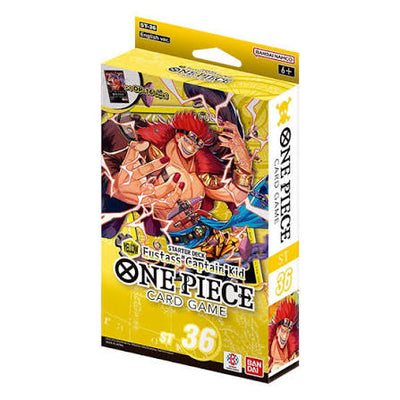 One Piece Card Game: Yellow Eustass Kid ST-36 Starter Deck