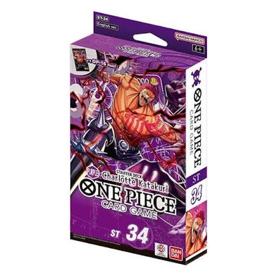 One Piece Card Game: Charlotte Katakuri Purple Starter Deck ST-34