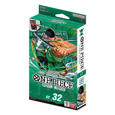 One Piece Card Game: Green Roronoa Zoro ST-32 Starter Deck