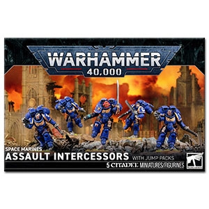 Space Marines: Assault Intercessors with Jump Packs
