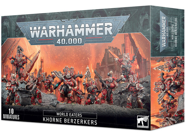 World Eaters: Khorne Berzerkers box