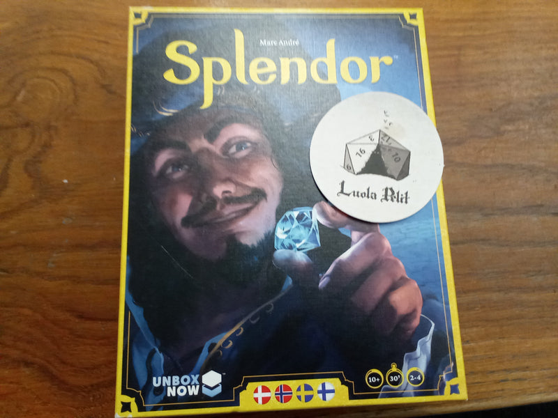 Käytetty SPLENDOR lautapeli