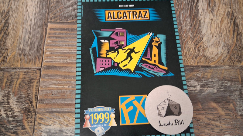Käytetty ALCATRAZ lautapeli