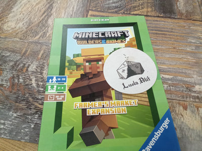 Käytetty MINECRAFT BUILDERS&BIOMES Farmer's market expansion lautapeli
